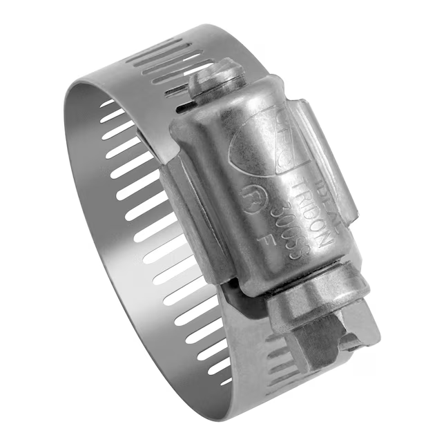 Abrazadera ajustable de acero inoxidable de 3/8 a 1 pulgada de diámetro IDEAL-TRIDON