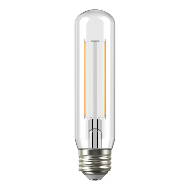 Bombilla LED regulable GE de 40 vatios EQ T10 de base media (e-26) que mejora el color (paquete de 2)