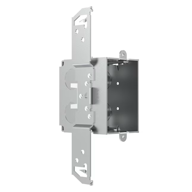 Hubbell RACO 1-Gang Galvanized Steel New Work Switch/Outlet Electrical Box