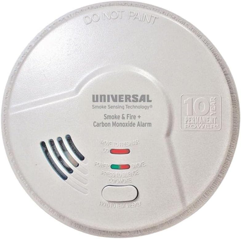 3-in-1 Smoke, Fire and Carbon Monoxide Smart Alarm with 10 Year Sealed Battery