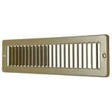 RELIABILT 12-in x 2-in Steel Brown Toe Space Grille