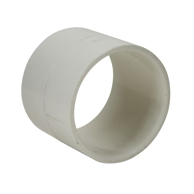 Charlotte Pipe 3-in x 3-in PVC DWV Repair Coupling for Non-Potable Water - NSF Safety Listed