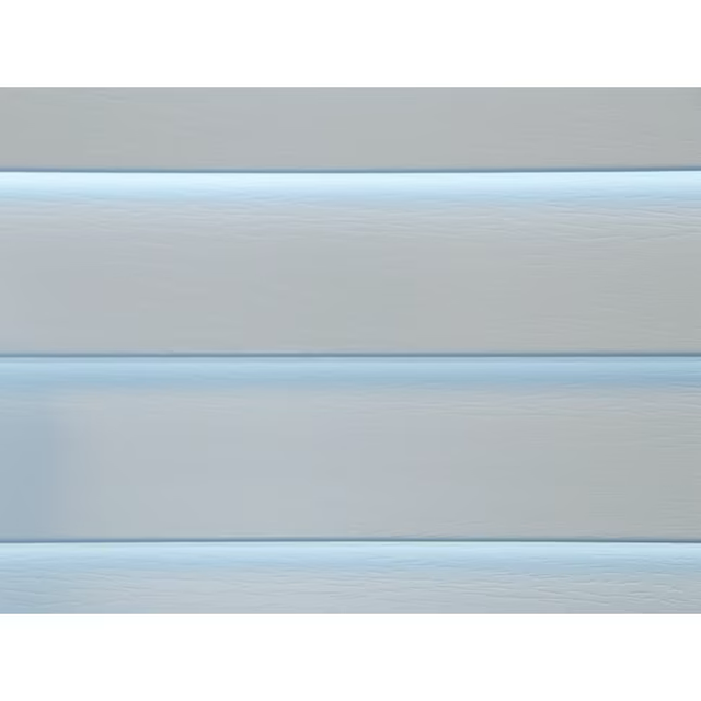 Allen + Roth Trim at Home 2-Zoll-Lamellenbreite, 47 x 64 Zoll, kabellos, weißes Holzimitat, horizontale Jalousien zur Raumverdunkelung