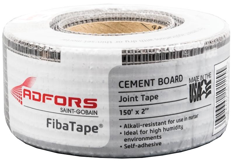 Saint-Gobain ADFORS FibaTape Cinta para tableros de cemento resistente a los álcalis - 2" x 150'