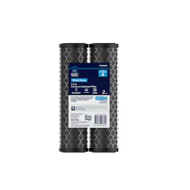 Project Source Whole Home Standard (WHS) Sediment and Particulate Whole House Replacement Filter (Pack of- 2)