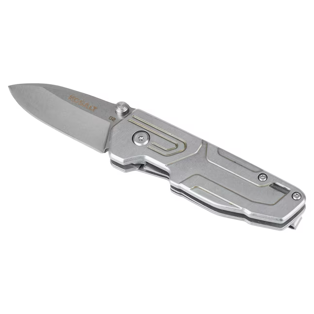 Kobalt 2.5-in Stainless Steel Drop Point Pocket Knife