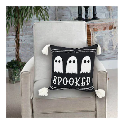 Almohada decorativa de Halloween de 16 pulgadas de Haunted Living