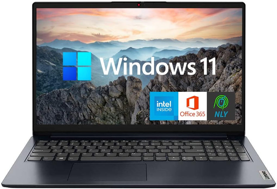 Lenovo 15.6" IdeaPad Laptop with 1 Year Microsoft Office 365, Intel Pentium Quad-Core Processor 20GB RAM, 1TB SSD (128GB eMMC+1TB PCIe SSD)