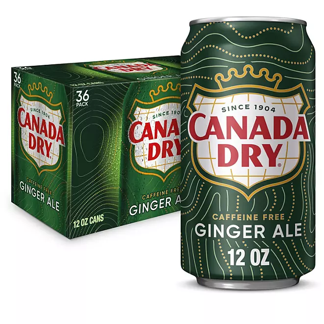 Canada Dry Ginger Ale Soda (12 oz. Dosen, 36 Packungen)