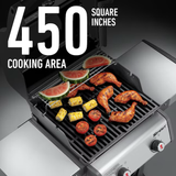 Weber Spirit E-210 Black 2-Burner Liquid Propane Gas Grill