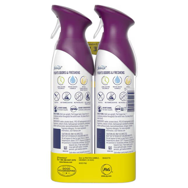 Febreze Air Ambientador con dispensador de montaña de 8.8 oz (paquete de 2)