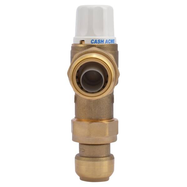 SharkBite 1/2 in. Push-to-Connect Brass Heat Guard 160 Thermostatic Mixing Valve