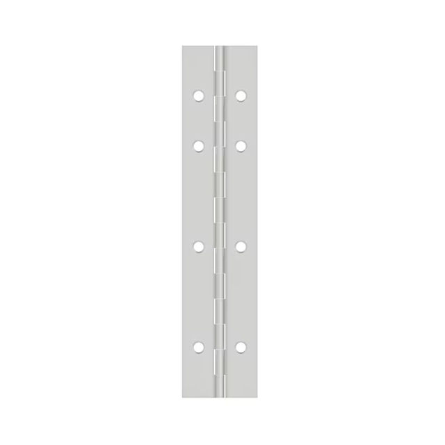 RELIABILT 72-in H x Square Satin Nickel Piano/Continuous Interior Door Hinge