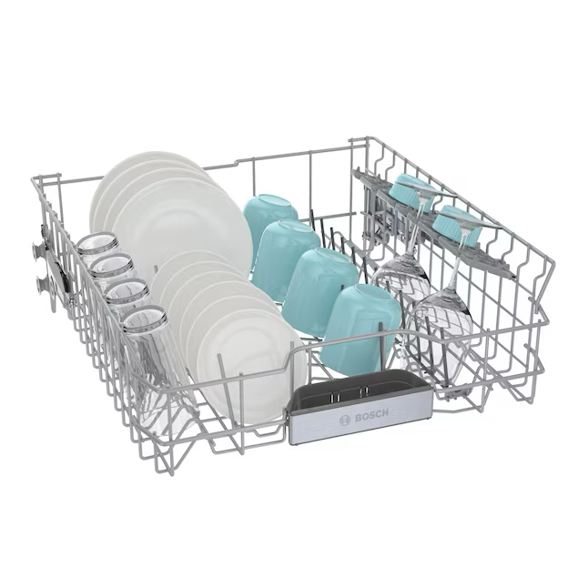 Bosch Top Control 24-in Smart Built-In Dishwasher With Third Rack (Stainless Steel), 42-dBA