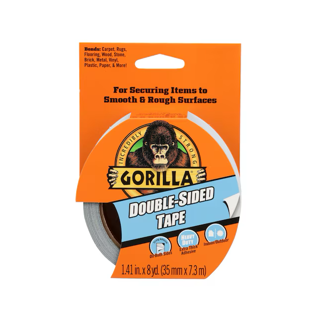 Gorilla 1.41-in x 8 Yard(s) Double-Sided Tape