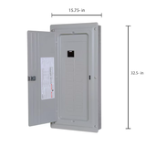 Siemens SN 200-Amp 30-Spaces 48-Circuit Indoor Main Breaker Plug-on Neutral Load Center (Value Pack)