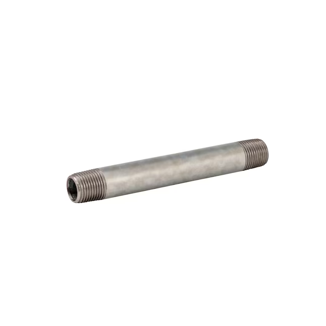 Boquilla galvanizada RELIABILT de 1/2 x 6 pulgadas