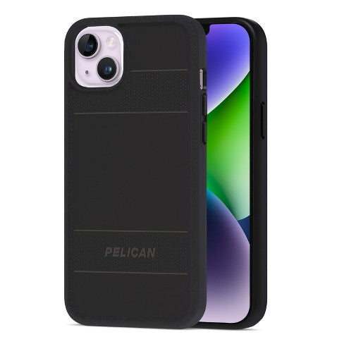 Funda Pelican Compatible con MagSafe para Apple iPhone 14 Plus Protector Series - Negra