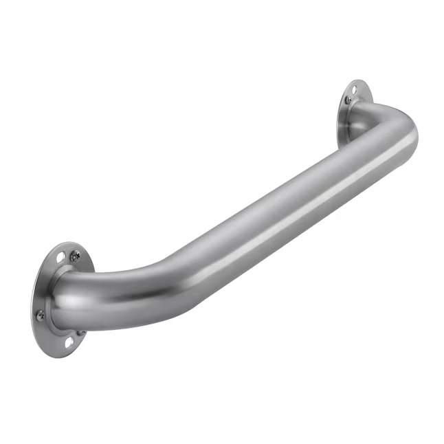 Project Source 18-in Stainless Steel Wall Mount ADA Compliant Grab Bar (500-lb Weight Capacity)