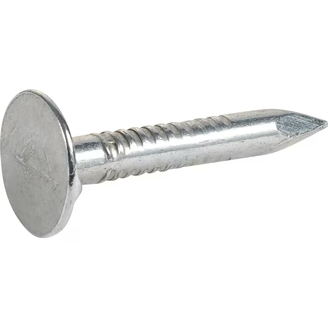 Fas-n-Tite 7/8-in Smooth Electro-Galvanized Roofing Nails