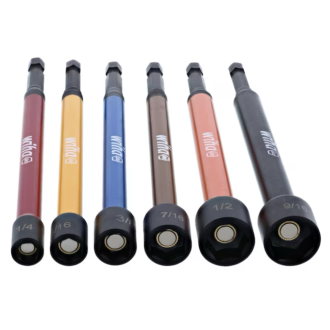 Wiha Color Coded Magnetic 1/4-in x 6-in Hex Nut Driver