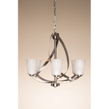 Kichler Layla 6-Light Brushed Nickel Transitional Dry Rated Chandelier