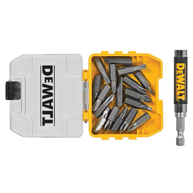 DEWALT 18-Pack Magnetic Screwdriving Bit Drive Guide Set