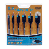 Spyder 6-Piece x 6-in Woodboring Spade Drill Bit Set