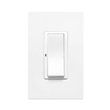 Eaton Wi-Fi Smart 15-amp Single-pole/3-way Smart Rocker Master Light Switch, White/Light Almond/Ivory