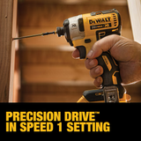 Kit DEWALT 20V MAX XR HD-Impact con 2 baterías, cargador y bolsa de herramientas