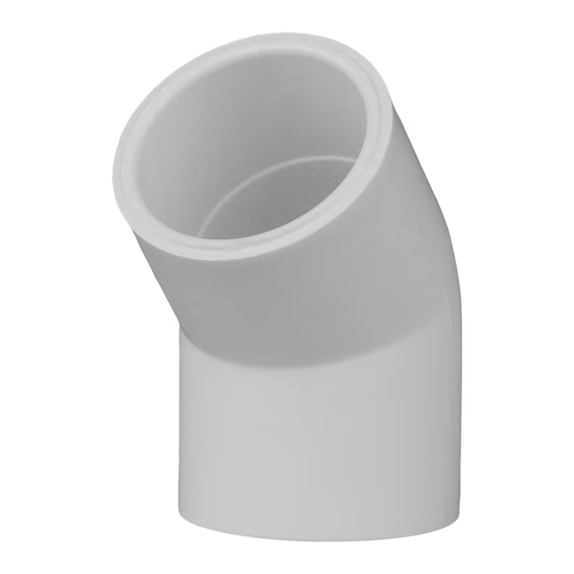 Charlotte Pipe 3/4-in 45-Degree Schedule 40 PVC Elbow