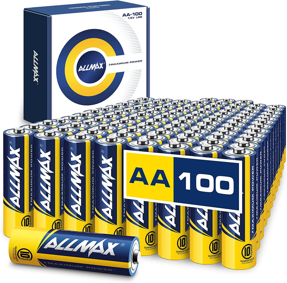 Allmax AA Maximum Power Alkaline Batteries