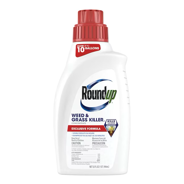 Roundup Weed and Grass Killer4 32-fl oz Concentrated Weed and Grass Killer