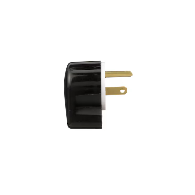 Eaton 20-Amp 250-Volt NEMA 6-20 3-wire Grounding Heavy-duty Straight Plug, Black