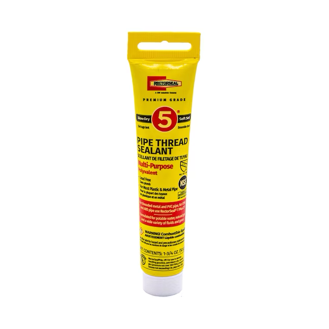 Sellador para roscas de tuberías RectorSeal No. 5 Sellador de 1,75 onzas líquidas