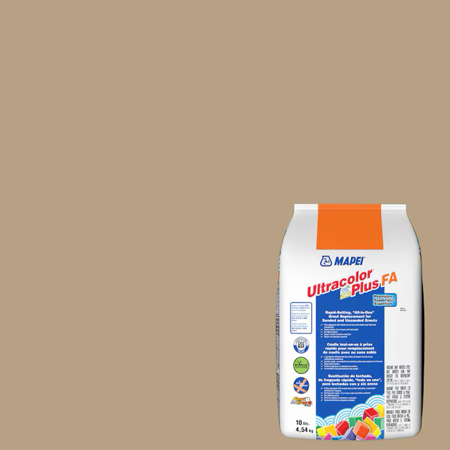 MAPEI Ultracolor Plus FA Pale Umber #5044 All-in-one Grout (10-lb)