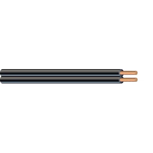 Southwire 25-ft 16/2 schwarzes Litzen-Lampenkabel 