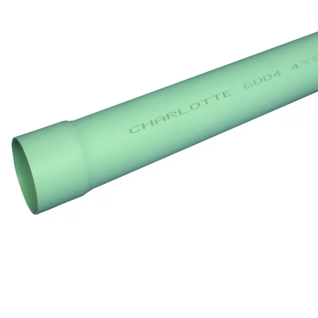 Charlotte Pipe 4-in x 10-ft SDR 35 Sewer Main Pipe