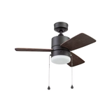 Harbor Breeze Monroem 32-in Bronze Indoor Propeller Ceiling Fan with Light (3-Blade)