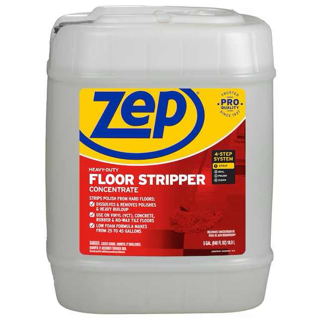 Zep Heavy-Duty Floor Stripper Concentrate 5-Gallonen (s) Flüssiger Bodenreiniger