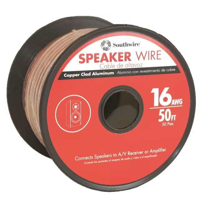 Southwire 50-ft 16/2 Stranded Standard Speaker Wire (By-the-roll)