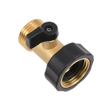 Project Source Brass-Way Restricted-Flow Water Shut-Off