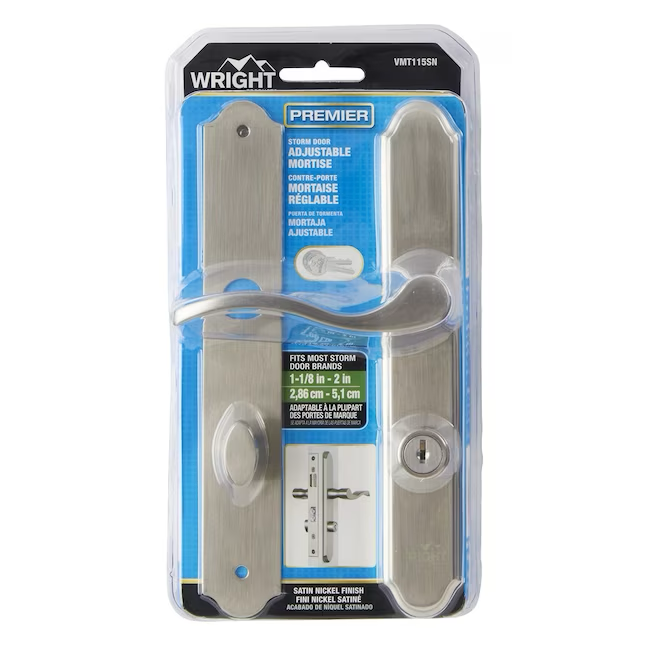 WRIGHT PRODUCTS Reemplazo de puerta mosquitera de níquel