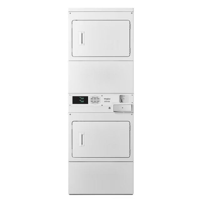 Whirlpool 7.4-cu ft Coin-Operated Electric Commercial Dryer (White)