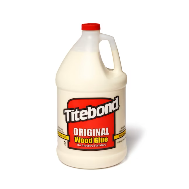 Titebond Original Wood Glue White, Interior Wood Adhesive (128-fl oz)