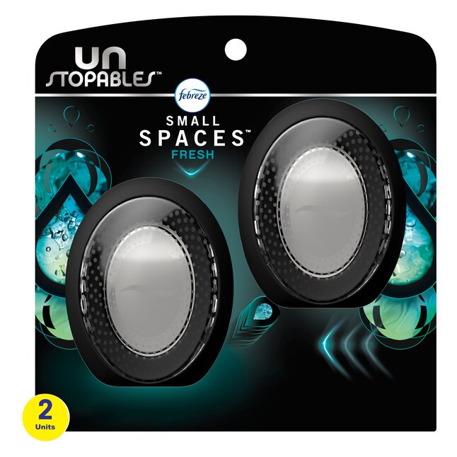 Febreze Small Spaces Unstopables 0,25 oz Frischhaltespender/Nachfüll-Lufterfrischer (2er-Pack)