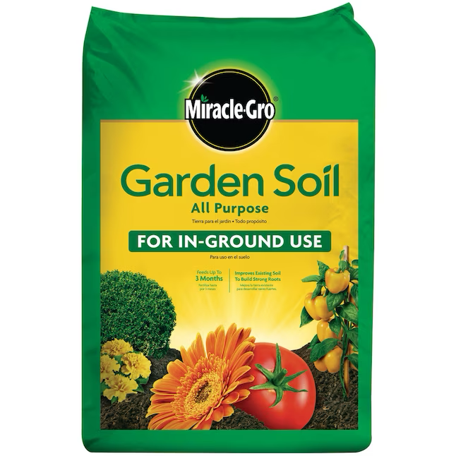 Miracle-Gro All Purpose for In-Ground Use 0.75-cu ft All-purpose Garden Soil