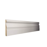 RELIABILT 15/32-in x 4-in x 12-ft Contemporary Primed MDF 3083 Baseboard Moulding