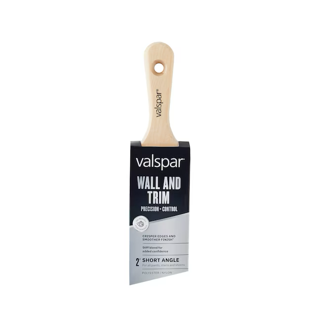 Valspar 2-in Nylon- Polyester Blend Angle Paint Brush (General Purpose Brush)