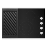 Maytag 30-in 4 Elements Smooth Surface (Radiant) Stainless Steel Electric Cooktop